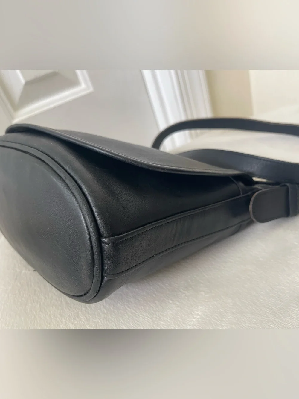 Coach Soho Fletcher Vintage Black Leather Bag